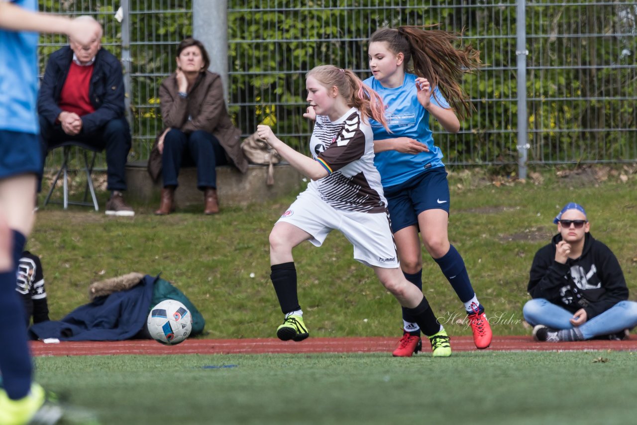 Bild 251 - B-Juniorinnen Ellerau - St. Pauli : Ergebnis: 1:1